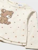 Maglietta m/l stampata Bimba PANNA 2077/83 corredino e abbigliamento neonato | NANU' BABY