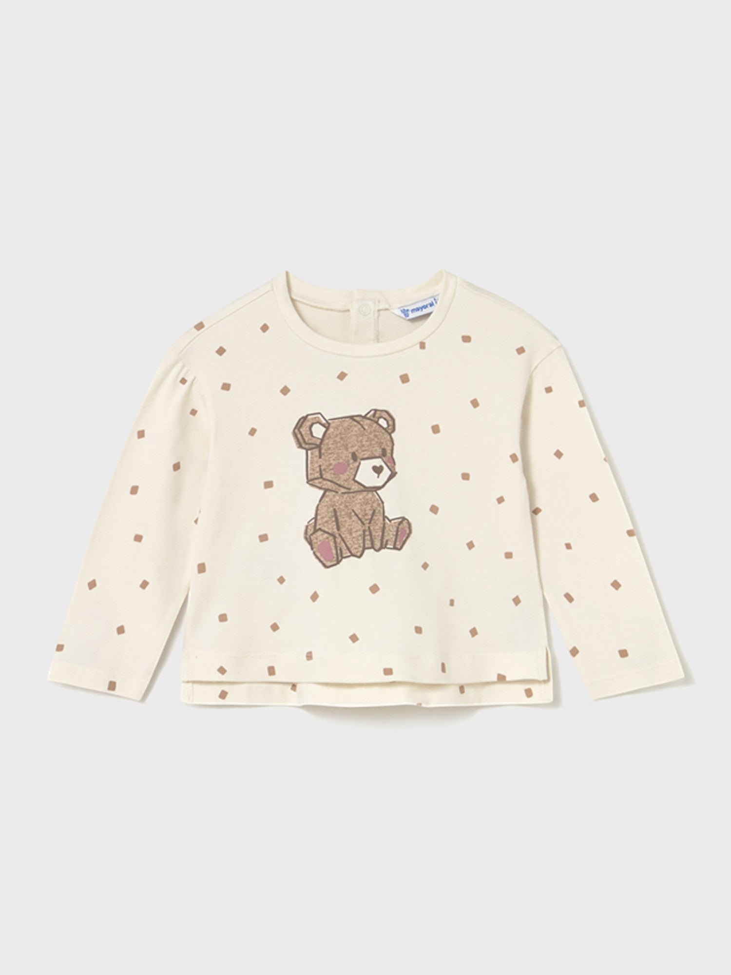 Maglietta m/l stampata Bimba PANNA 2077/83 corredino e abbigliamento neonato | NANU' BABY