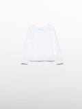 Magliette m/l tulle elastico Bimba PANNA 5669/P corredino e abbigliamento neonato | NANU' BABY