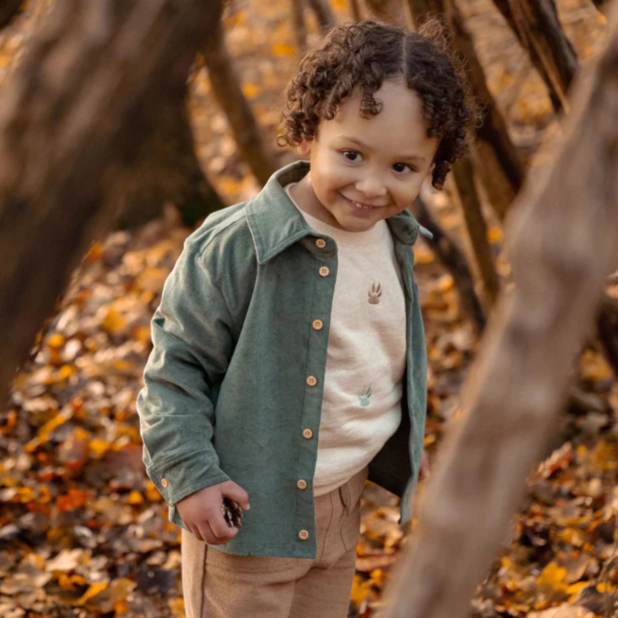 Maglione - Amici della foresta Bimbo Avorio CL25092049 corredino e abbigliamento neonato | NANU' BABY