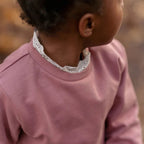 Maglione con colletto - Giardino delle Fate Bimba Rosa CL25092007 corredino e abbigliamento neonato | NANU' BABY