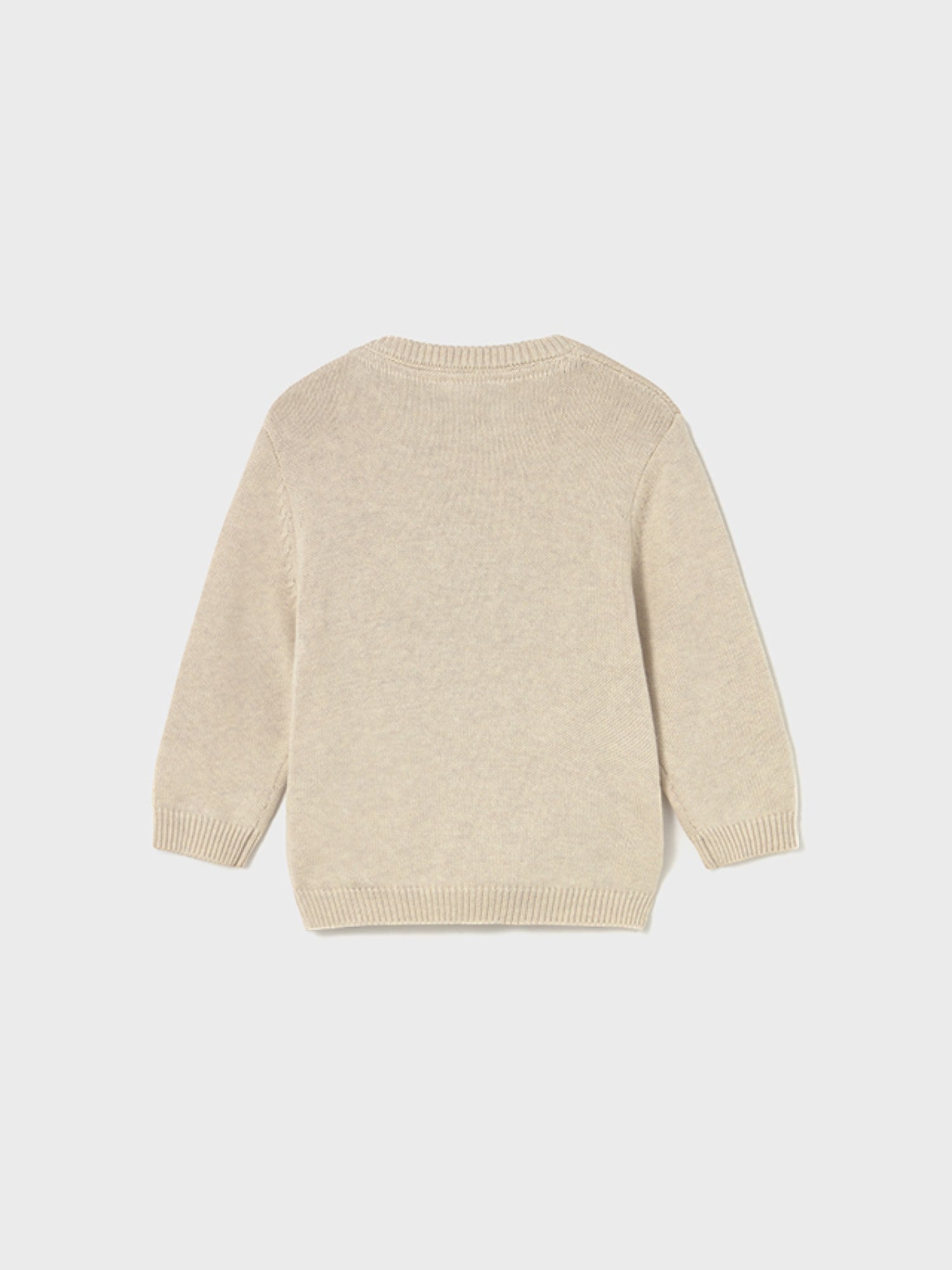 Maglione intarsi grande Bimbo Beige 2341/59 corredino e abbigliamento neonato | NANU' BABY