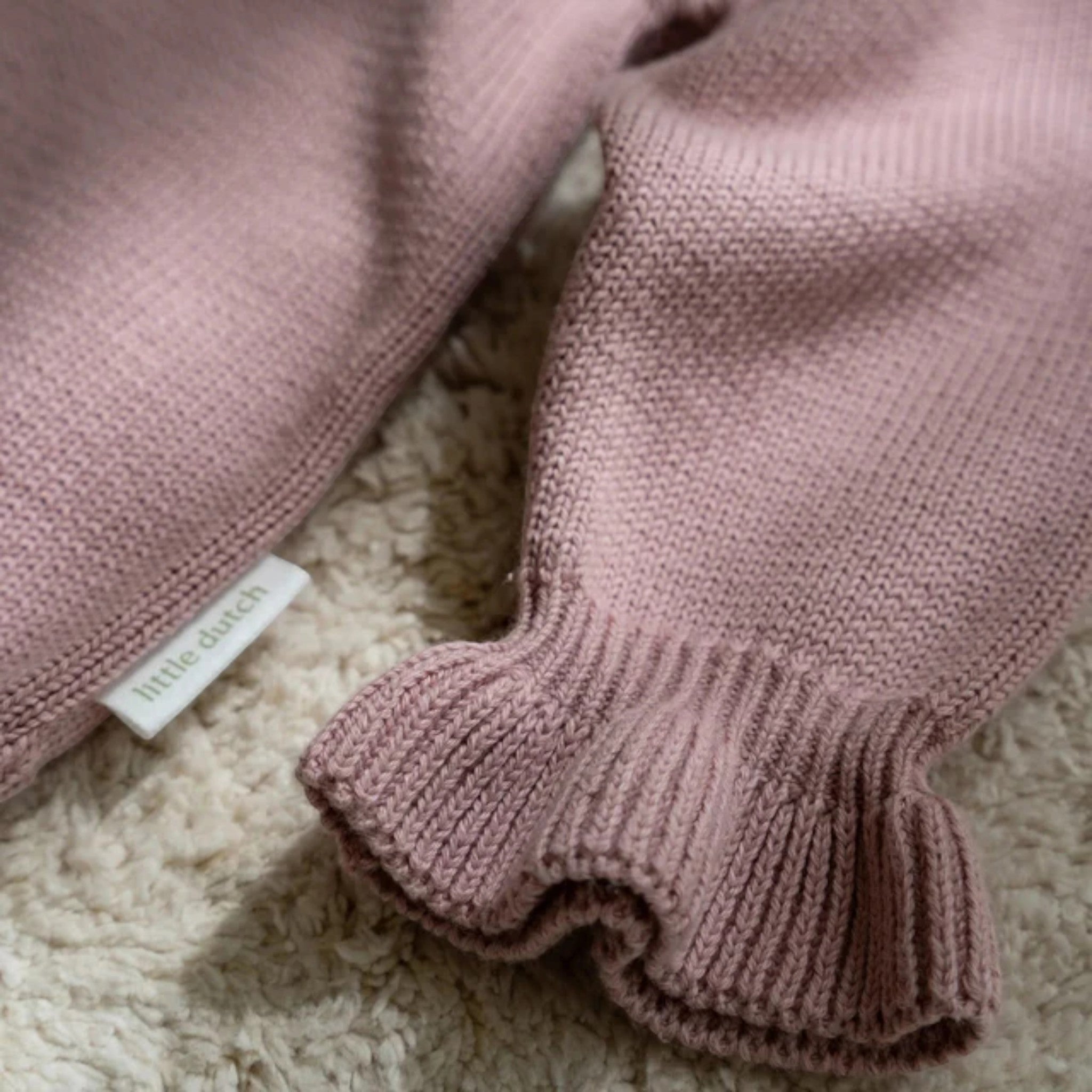Maglione lavorato a maglia - Giardino delle fate Bimba Rosa CL25092019 corredino e abbigliamento neonato | NANU' BABY