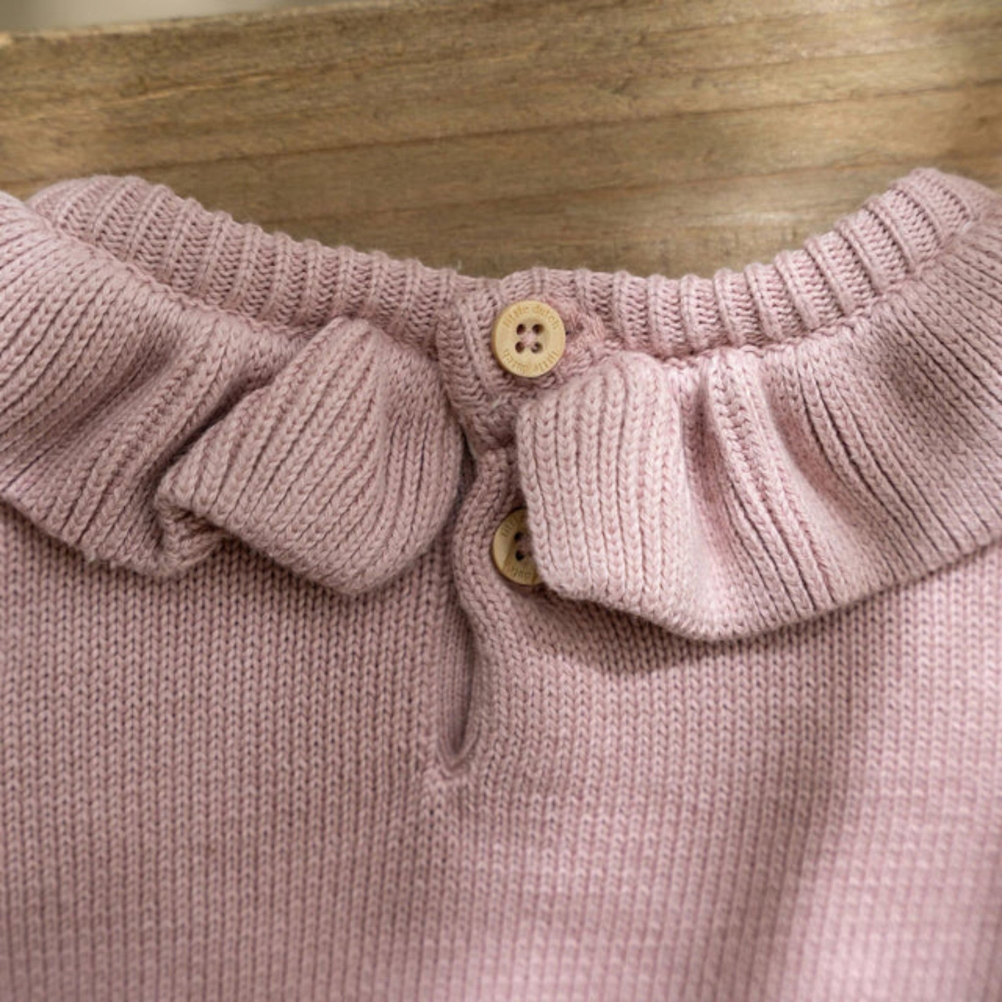 Maglione lavorato a maglia - Giardino delle fate Bimba Rosa CL25092019 corredino e abbigliamento neonato | NANU' BABY