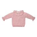 Maglione lavorato a maglia - Giardino delle fate Bimba Rosa CL25092019 corredino e abbigliamento neonato | NANU' BABY