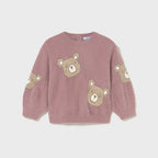Maglione pelo Bimba Rosa 2356/57 corredino e abbigliamento neonato | NANU' BABY