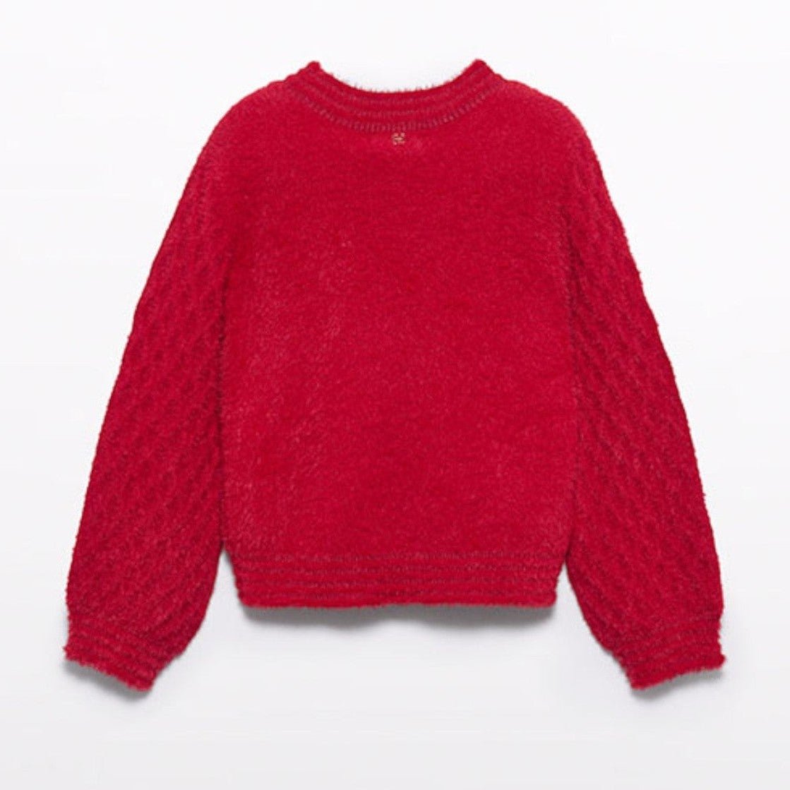 Maglione pelo Bimba Rosso 5827/71 corredino e abbigliamento neonato | NANU' BABY