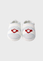 MARIN/SC - Babbucce e Cuffie - PICCOLA GIUGGIOLA corredino e abbigliamento neonato | NANU' BABY