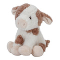 Mucca da coccolare 17 cm Piccola fattoria MULTICOLORE LD8830 corredino e abbigliamento neonato | NANU' BABY