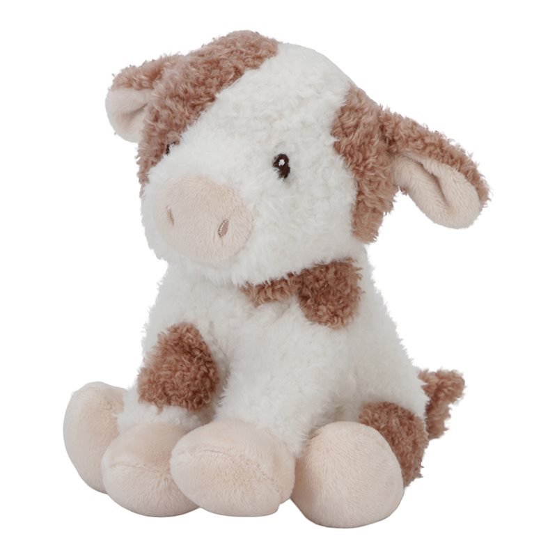 Mucca da coccolare 17 cm Piccola fattoria MULTICOLORE LD8830 corredino e abbigliamento neonato | NANU' BABY
