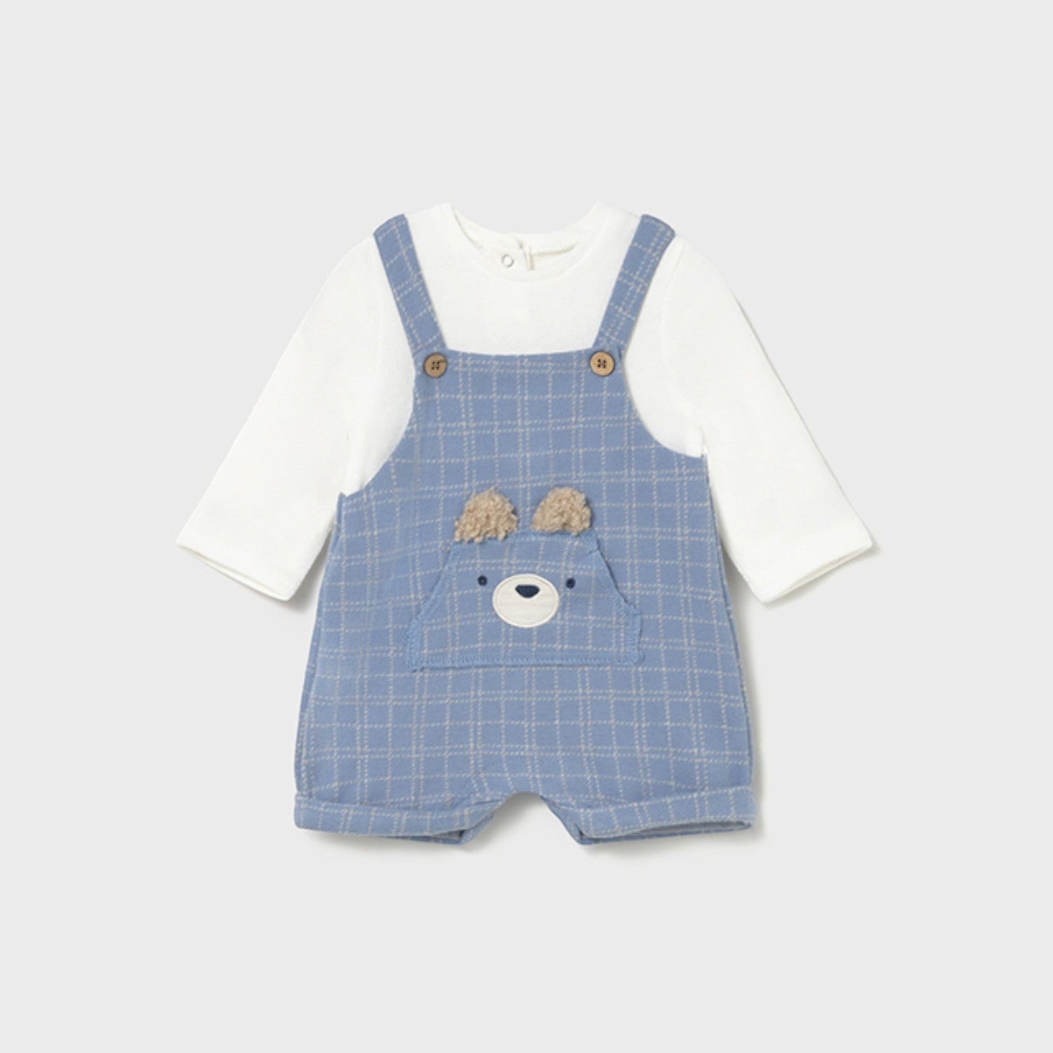 Pagliaccetto Bimbo AZZURRO 2645/15 corredino e abbigliamento neonato | NANU' BABY