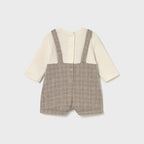 Pagliaccetto Bimbo Marrone 2645/14 corredino e abbigliamento neonato | NANU' BABY