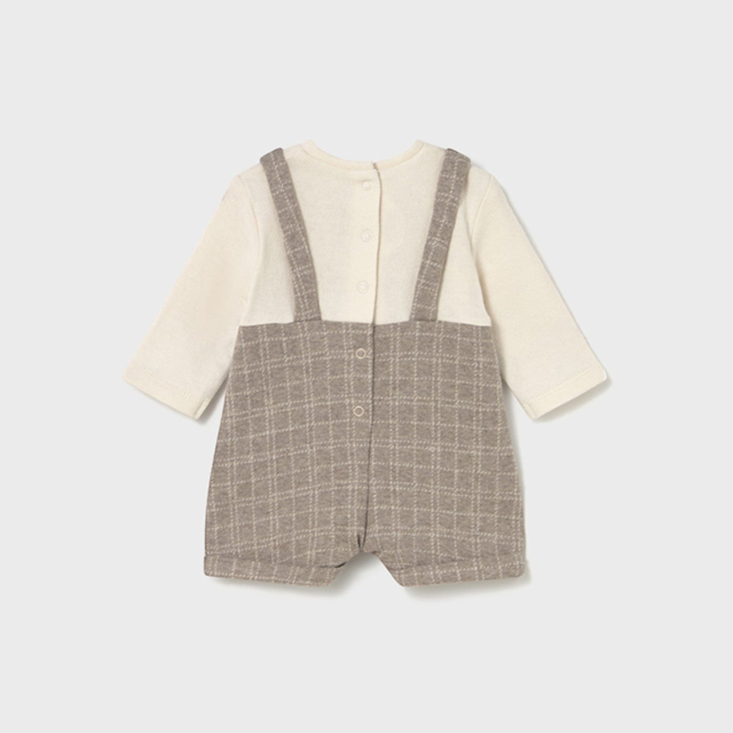 Pagliaccetto Bimbo Marrone 2645/14 corredino e abbigliamento neonato | NANU' BABY