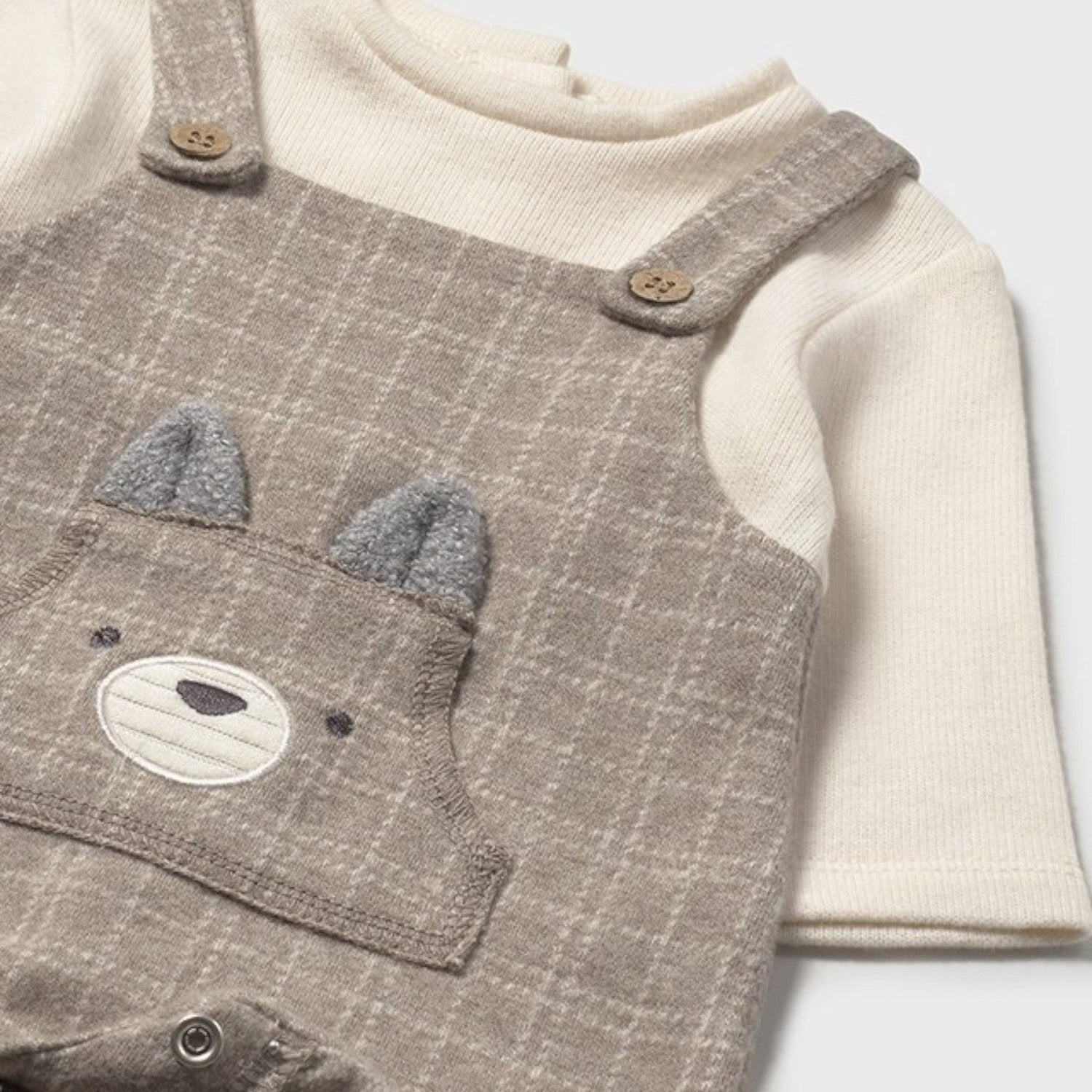 Pagliaccetto Bimbo Marrone 2645/14 corredino e abbigliamento neonato | NANU' BABY