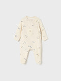 Pagliaccetto ciniglia Neonato Beige 2729/42 corredino e abbigliamento neonato | NANU' BABY