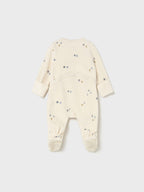 Pagliaccetto ciniglia Neonato Beige 2729/42 corredino e abbigliamento neonato | NANU' BABY