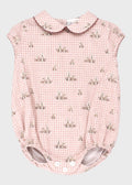 Pagliaccetto Coniglietti Rosa 3975/25 corredino e abbigliamento neonato | NANU' BABY