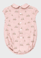 Pagliaccetto Coniglietti Rosa 3975/25 corredino e abbigliamento neonato | NANU' BABY