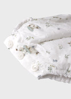 Pagliaccetto Coniglietti Verde 0906/24 corredino e abbigliamento neonato | NANU' BABY