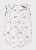 Pagliaccetto Coniglietti Verde 0906/24 corredino e abbigliamento neonato | NANU' BABY