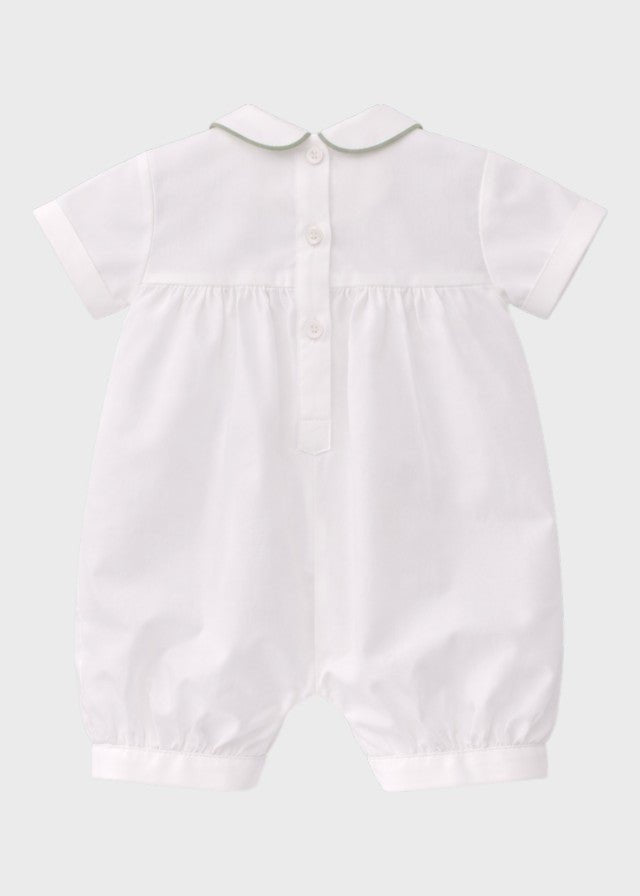 Pagliacetto Cotone Verde PC05105 corredino e abbigliamento neonato | NANU' BABY
