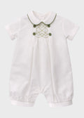 Pagliacetto Cotone Verde PC05105 corredino e abbigliamento neonato | NANU' BABY