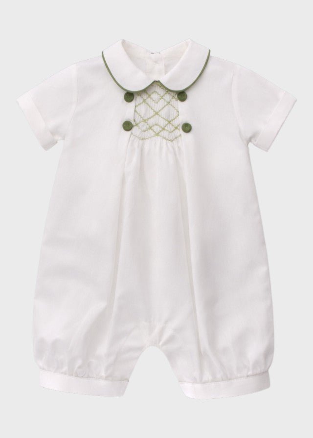 Pagliacetto Cotone Verde PC05105 corredino e abbigliamento neonato | NANU' BABY