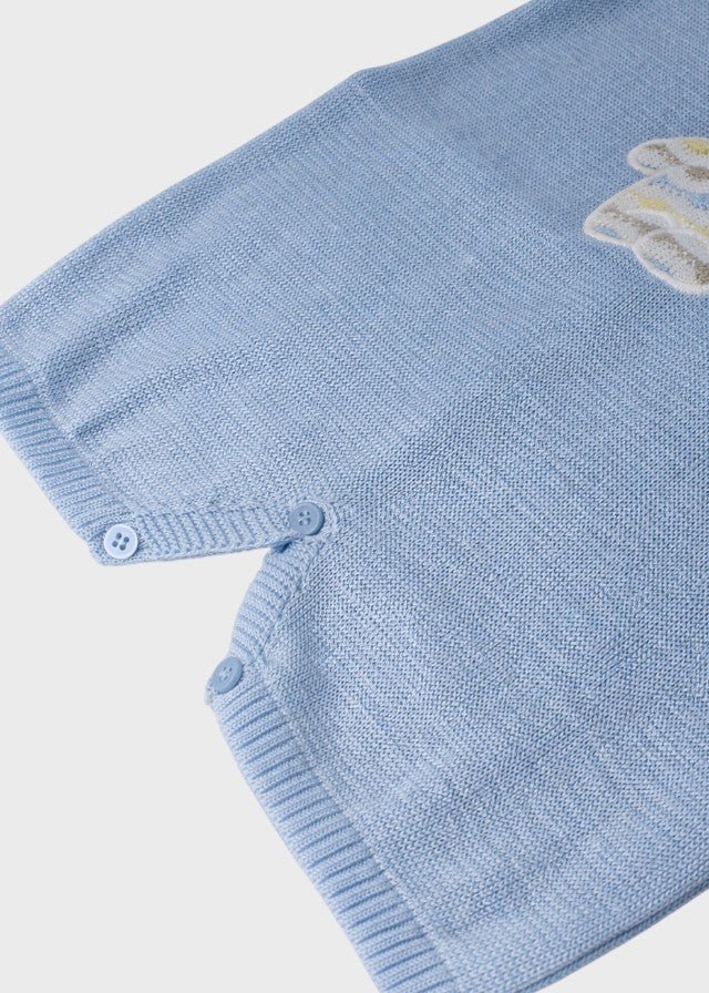 Pagliacetto Filo Cotone Cielo EK5115BIS/C corredino e abbigliamento neonato | NANU' BABY