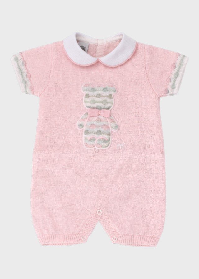 Pagliacetto Filo Cotone Rosa EK5115BIS/R corredino e abbigliamento neonato | NANU' BABY