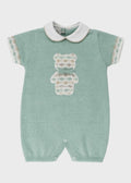 Pagliacetto Filo Cotone Verde EK5115BIS/V corredino e abbigliamento neonato | NANU' BABY