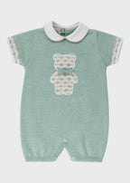 Pagliacetto Filo Cotone Verde EK5115BIS/V corredino e abbigliamento neonato | NANU' BABY