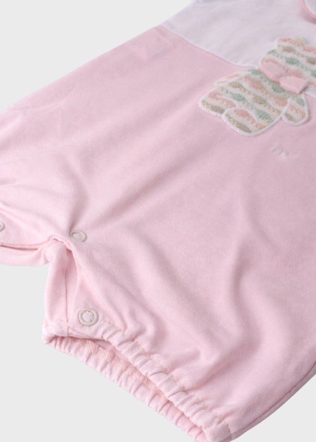 Pagliacetto Jersey Teddy Rosa EK5213/R corredino e abbigliamento neonato | NANU' BABY
