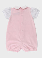 Pagliacetto Jersey Teddy Rosa EK5213/R corredino e abbigliamento neonato | NANU' BABY