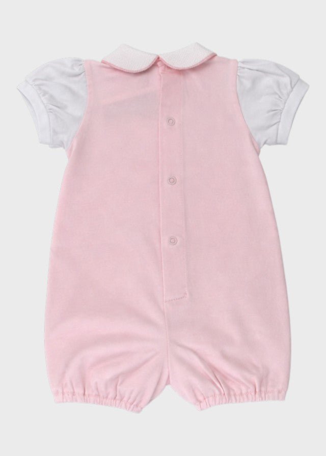 Pagliacetto Jersey Teddy Rosa EK5213/R corredino e abbigliamento neonato | NANU' BABY