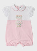Pagliacetto Jersey Teddy Rosa EK5213/R corredino e abbigliamento neonato | NANU' BABY