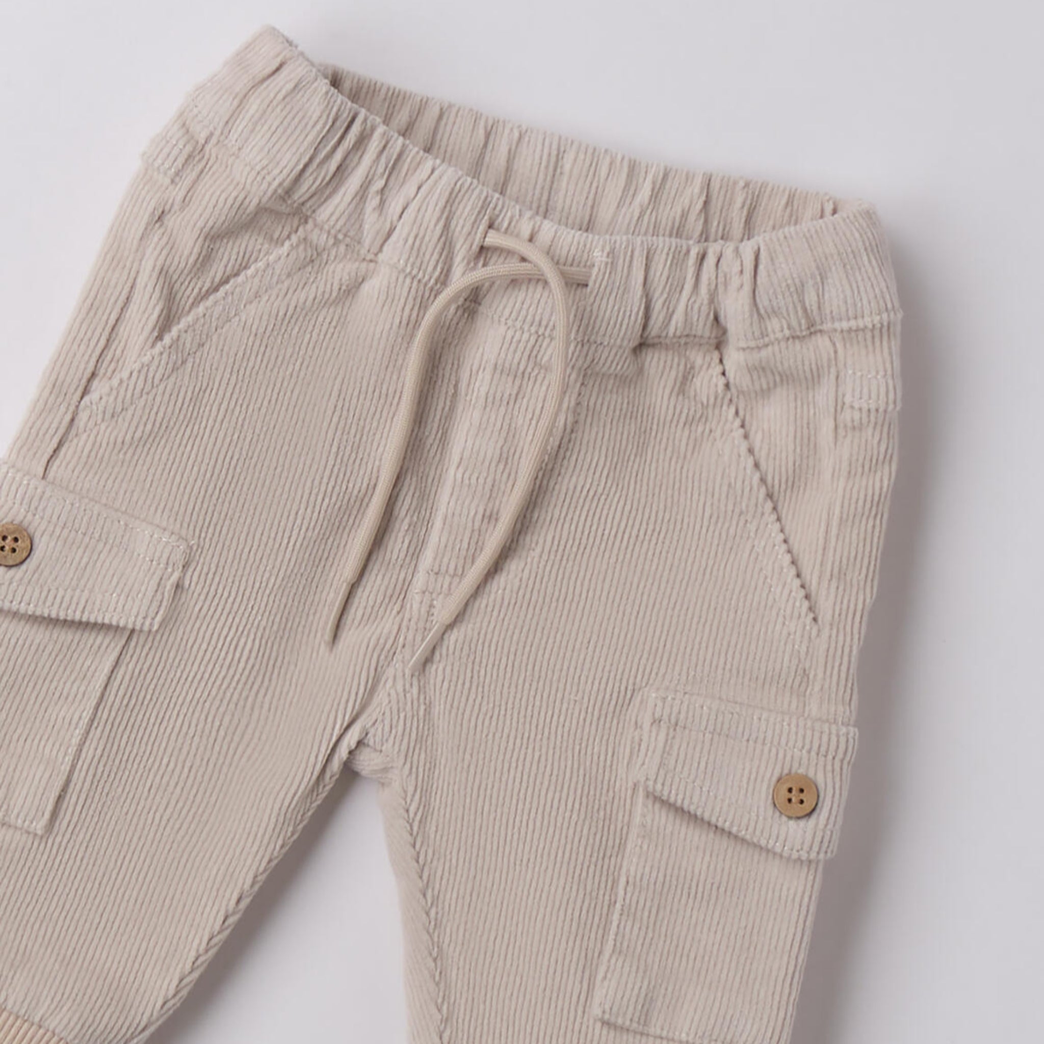 Pantalone Cargo Velluto Cotone Stretch Bimbo 3F629/521 corredino e abbigliamento neonato | NANU' BABY