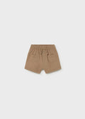 Pantalone Cotone Corto Marrone 1273/27 corredino e abbigliamento neonato | NANU' BABY