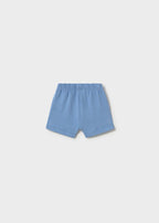 Pantalone Cotone Corto Turchese 1273/28 corredino e abbigliamento neonato | NANU' BABY