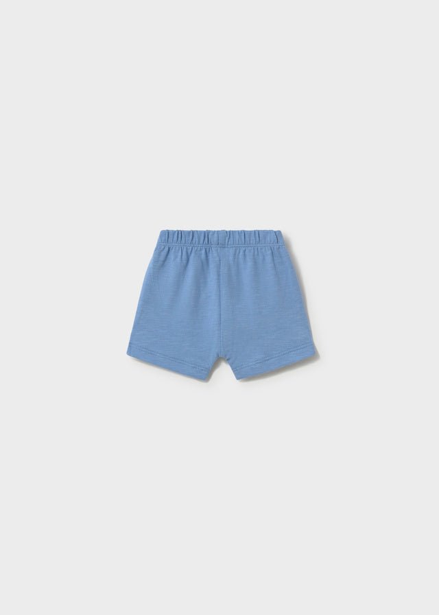 Pantalone Cotone Corto Turchese 1273/28 corredino e abbigliamento neonato | NANU' BABY