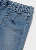 Pantalone Jeans Cotone Blu 596/16 corredino e abbigliamento neonato | NANU' BABY
