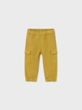 Pantalone jogger cargo Bimbo Giallo 2506/85 corredino e abbigliamento neonato | NANU' BABY
