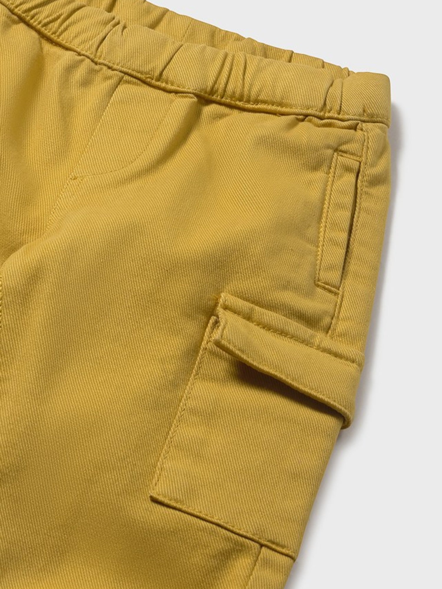 Pantalone jogger cargo Bimbo Giallo 2506/85 corredino e abbigliamento neonato | NANU' BABY