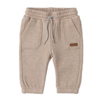 Pantalone Melange Tessuto Tricot Bimbo Beige 3F626/8965 corredino e abbigliamento neonato | NANU' BABY