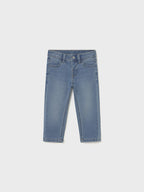 Pantalone soft denim Bimbo Blu 2502/69 corredino e abbigliamento neonato | NANU' BABY