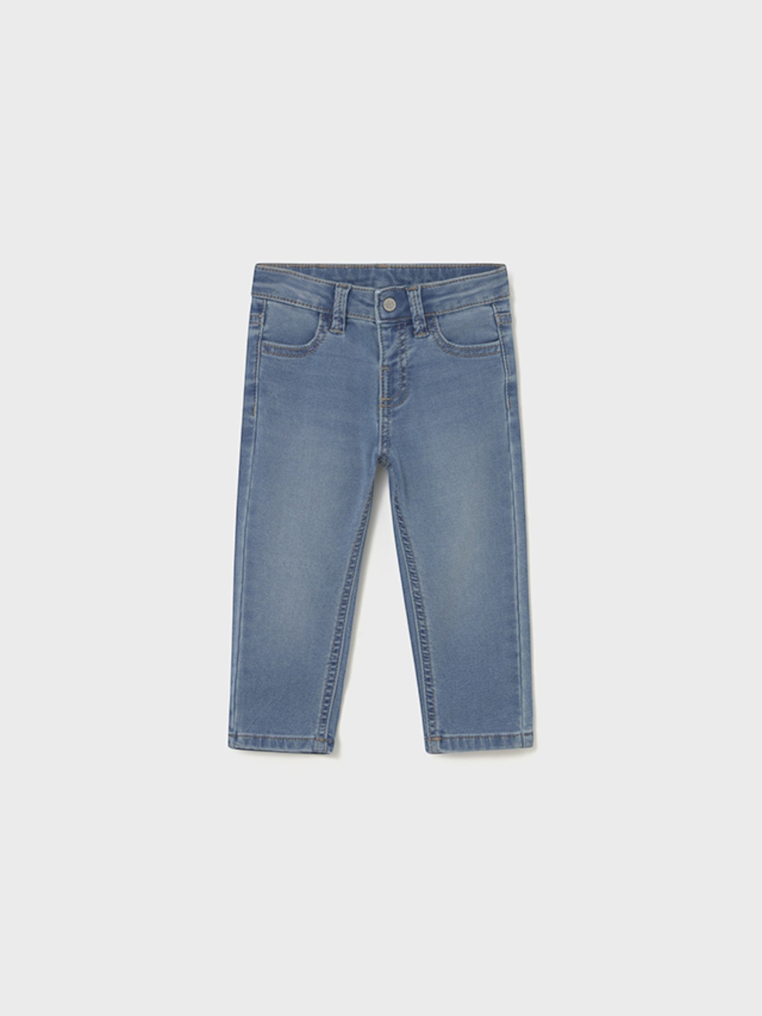 Pantalone soft denim Bimbo Blu 2502/69 corredino e abbigliamento neonato | NANU' BABY