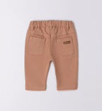 Pantalone Twill Cotone Stretch Bimbo Beige 3F623/945 corredino e abbigliamento neonato | NANU' BABY