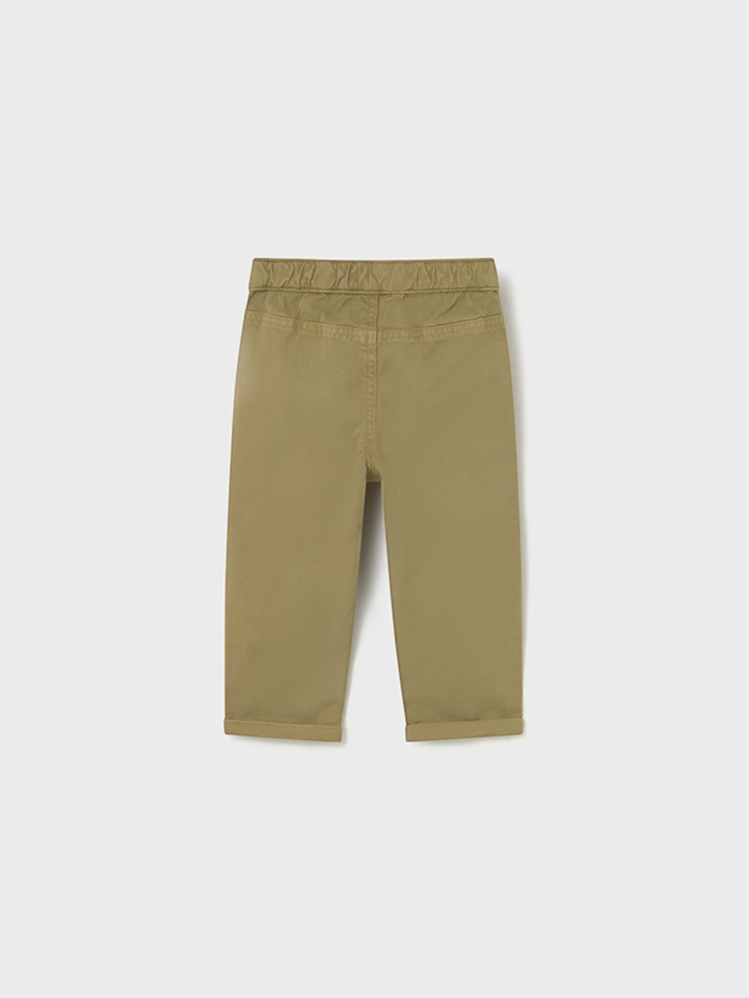 Pantalone twill tasche Bimbo Marrone 2501/25 corredino e abbigliamento neonato | NANU' BABY