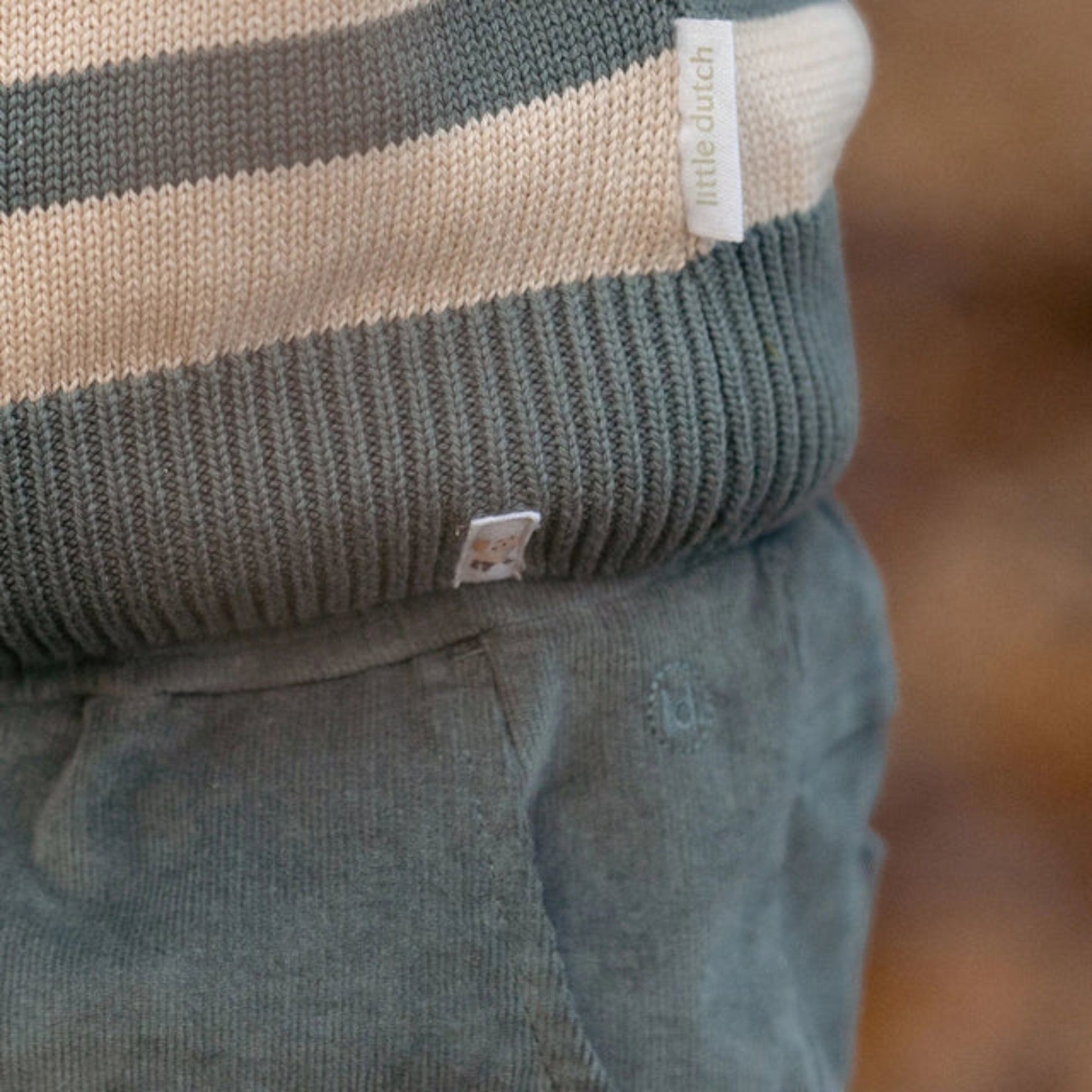 Pantaloni - Amici della foresta Bimbo Verde CL25093049 corredino e abbigliamento neonato | NANU' BABY