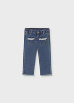 Pantaloni Cotone Blu 1511/74 corredino e abbigliamento neonato | NANU' BABY