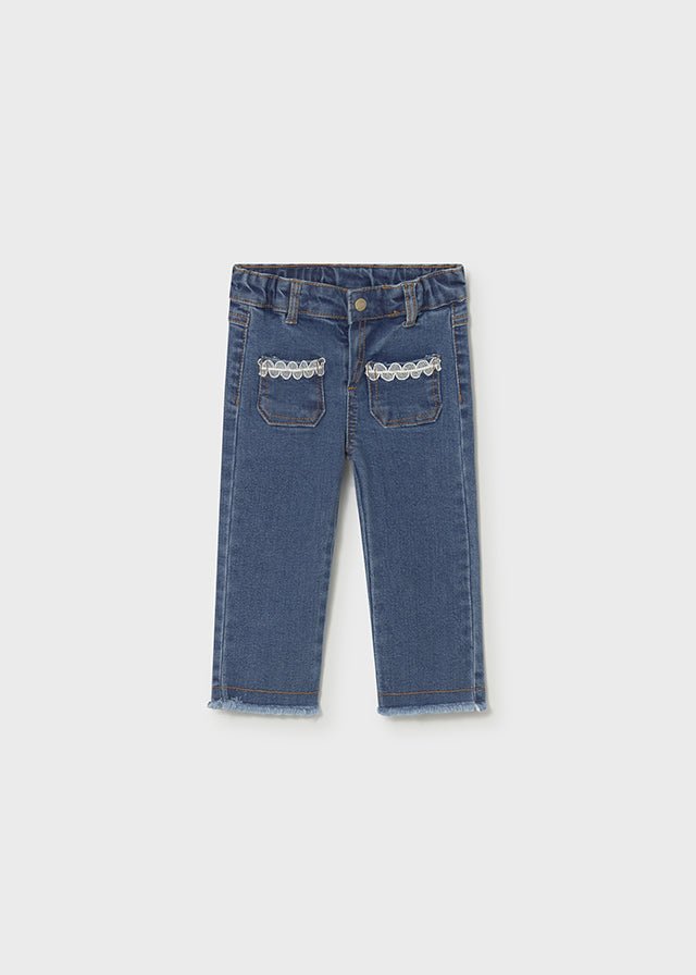 Pantaloni Cotone Blu 1511/74 corredino e abbigliamento neonato | NANU' BABY